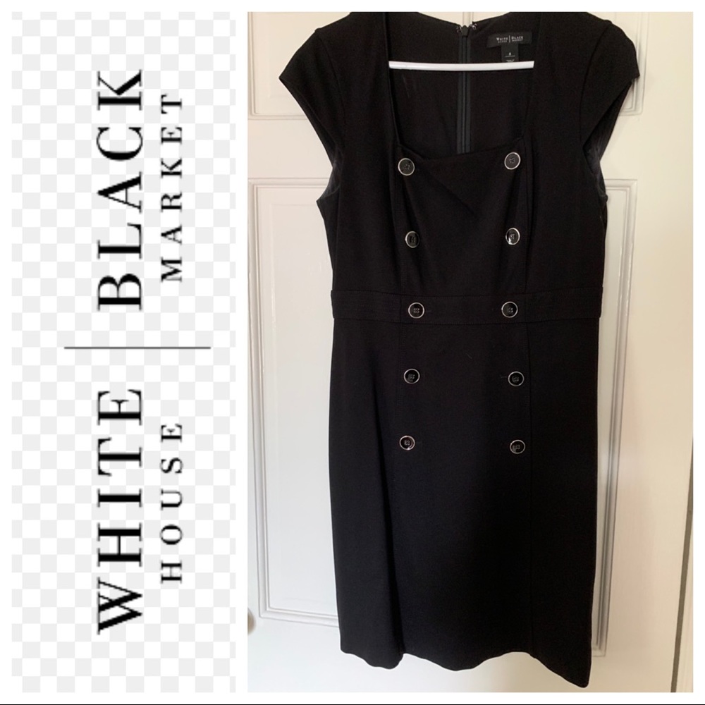 White House Black Market sheath stress